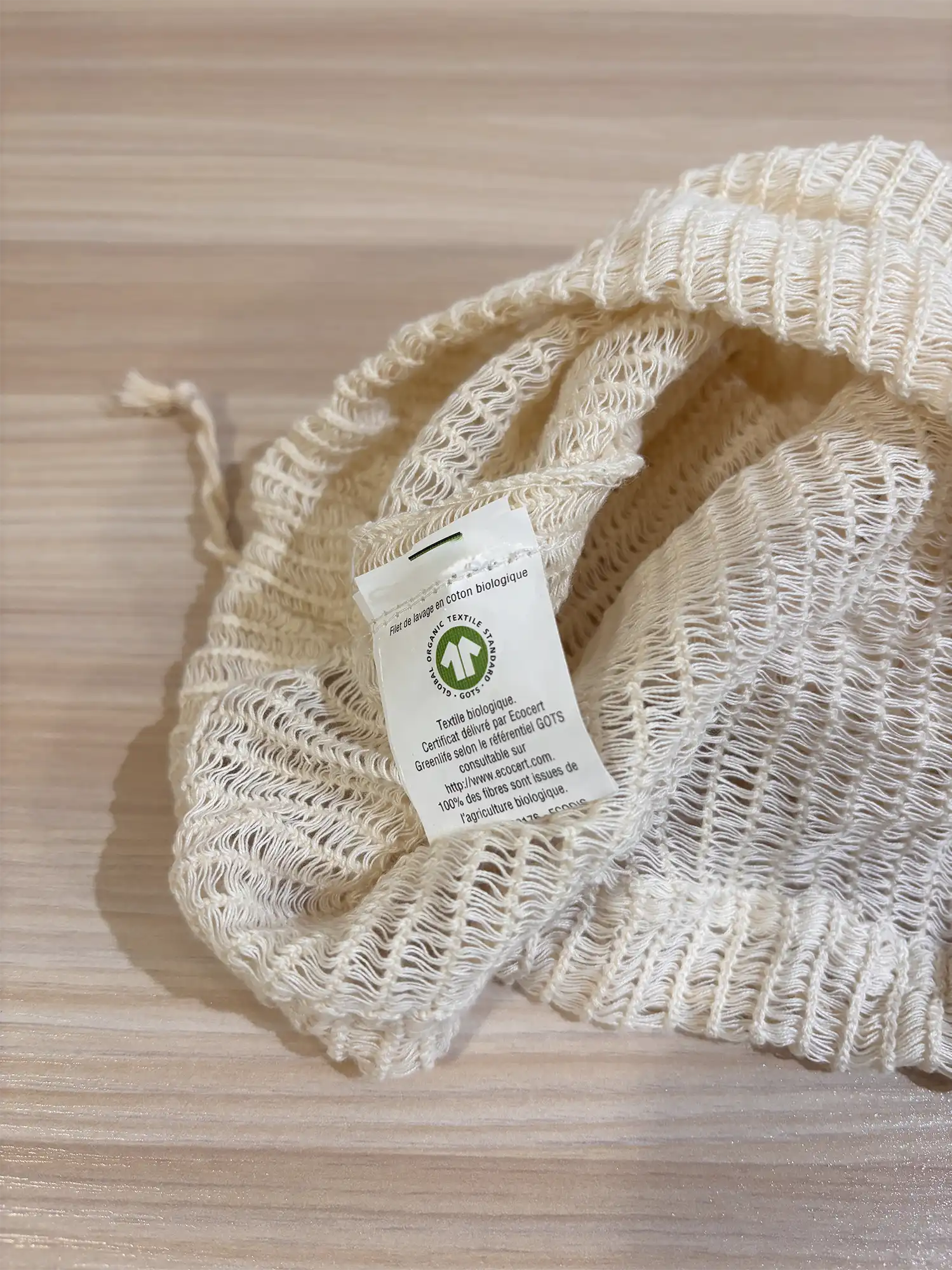 Bolsa lavadora ropa interior 100 algodón organico de Ecometas 02