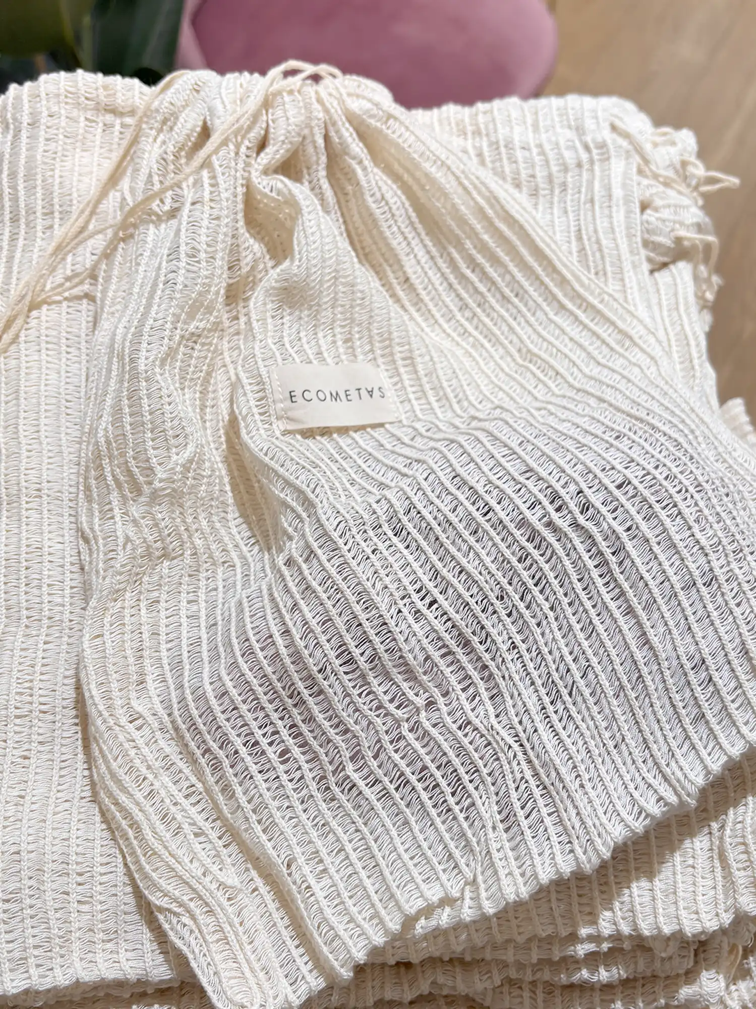 Bolsa lavadora ropa interior 100 algodón organico de Ecometas 03