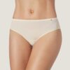 Bragas midi de hilo de soja Diana, de ZD Zero Defects color crudo 01