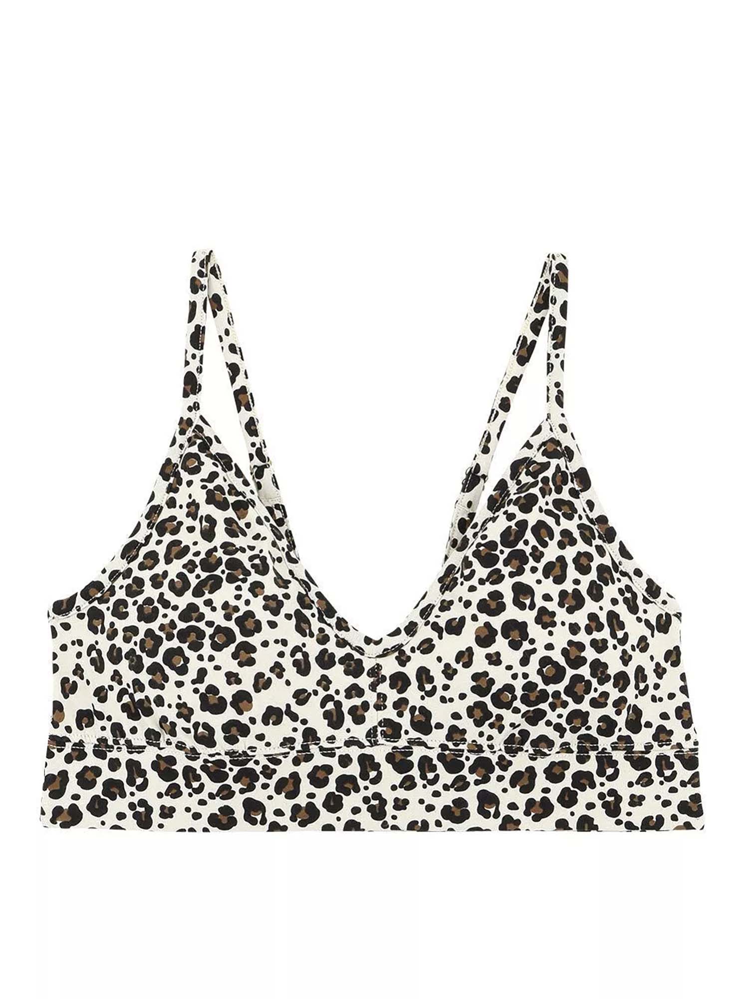 Sujetador de algodón orgánico, estampado leopardo, de We are Jolies 13