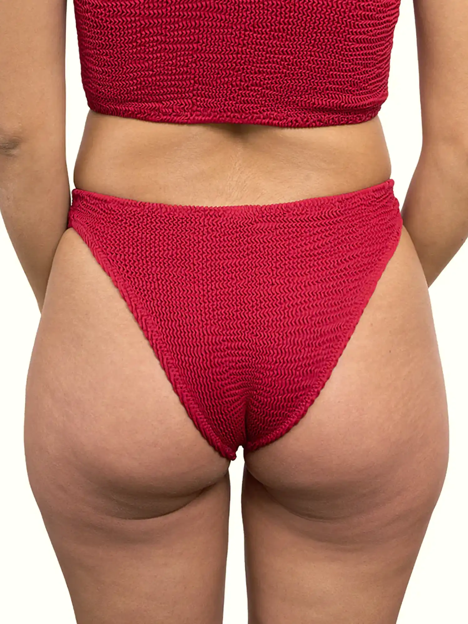 Braga bikini roja granate Calamoon (parte de abajo) 02