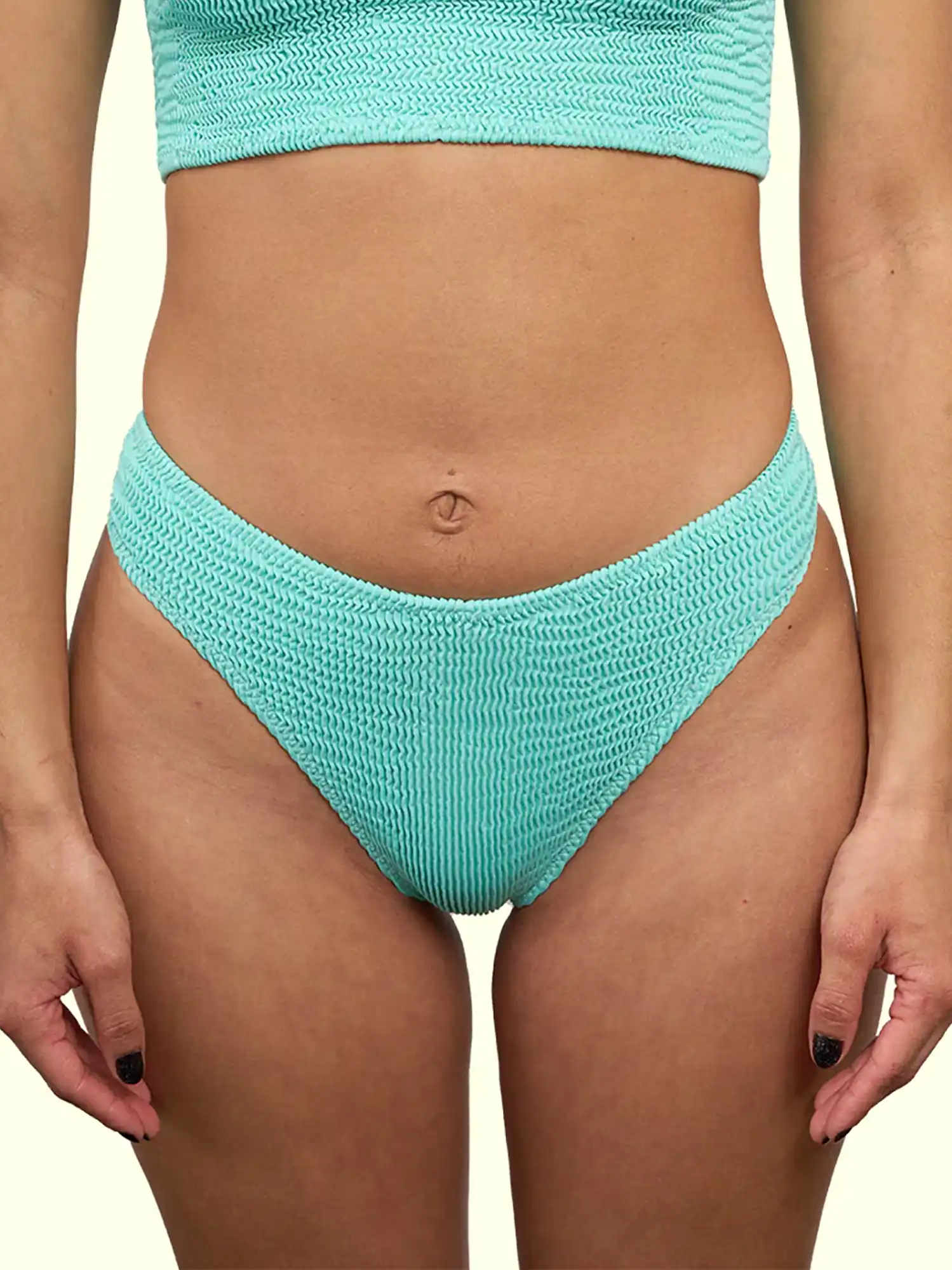 Braga bikini verde menta Calamoon (parte de abajo) 01