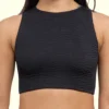 Top halter negro, de Calamoon (parte de arriba) 01