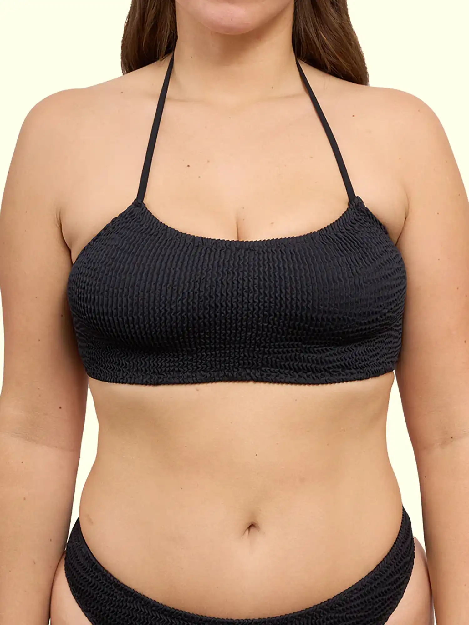 Top bandeau negro, de Calamoon (parte de arriba) 01