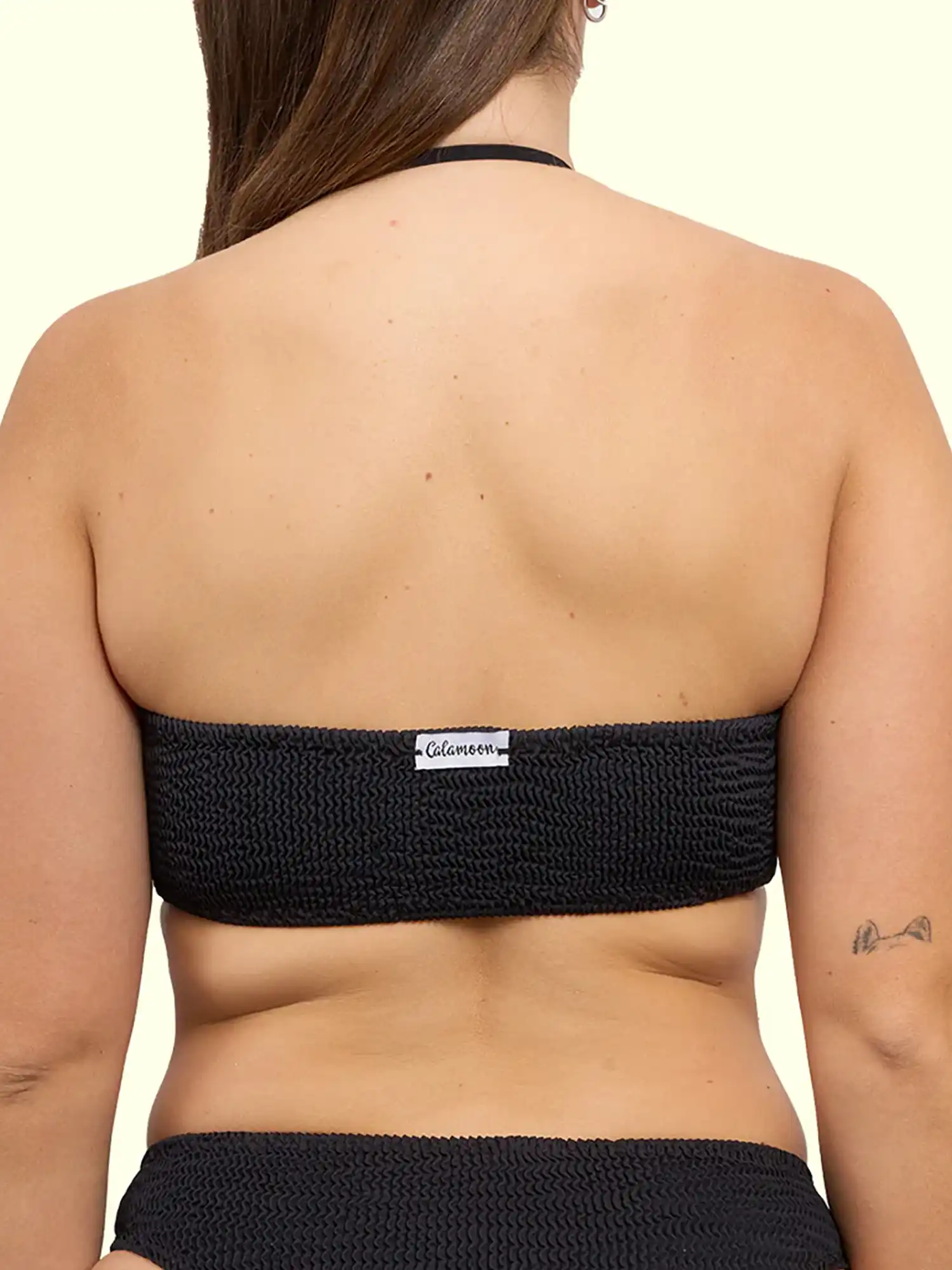 Top bandeau negro, de Calamoon (parte de arriba) 02