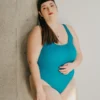 Bañador azul teal de Calamoon 01