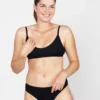 Bralette negro de Tencel Edith de Erlich Textil 01