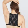 Sujetador encaje negro modal Mathilda de Erlich textil 03