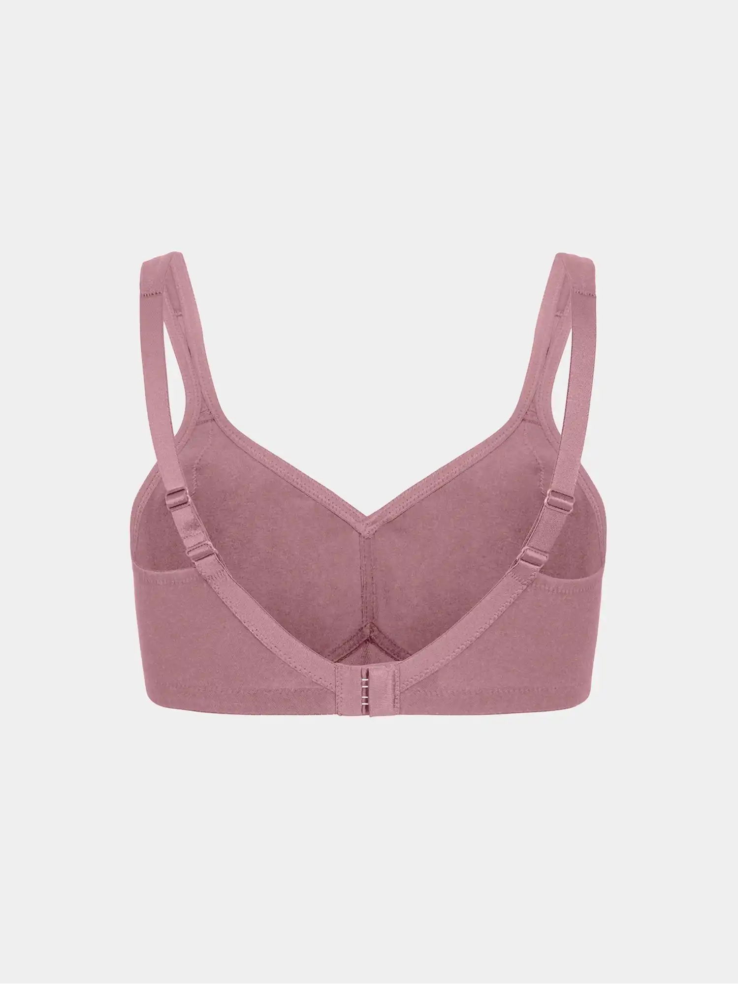 Sujetador sin aros algodon organico malva Henriette Erlich Textil 04
