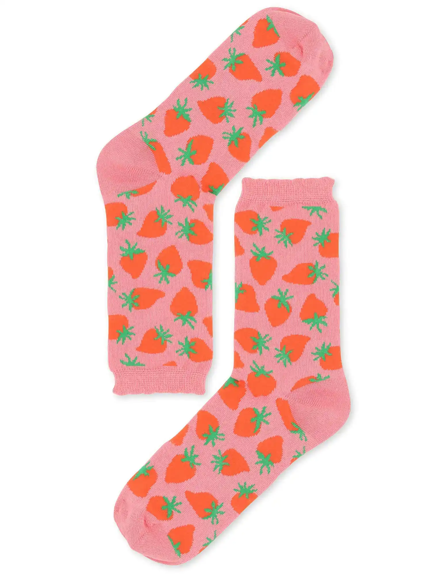 Calcetines de algodon organico de fresas We Are Jolies Ecometas 03 ok