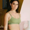 Sujetador verde Fern de Lef Lingerie Ecometas 01