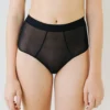 Braga alta transparente negra Eva de Lef Lingerie Ecometas 04