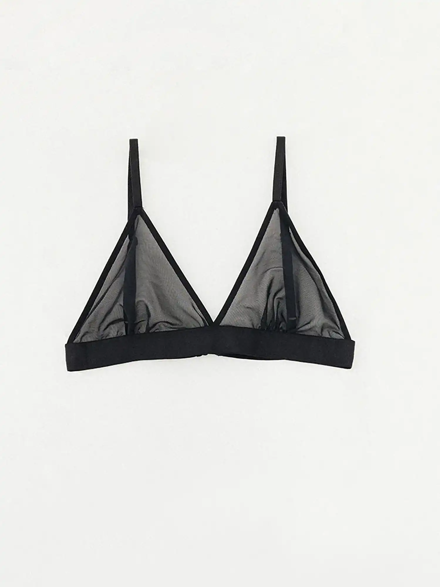 Sujetador triangular transparente Nuria de Lef lingerie Ecometas 03
