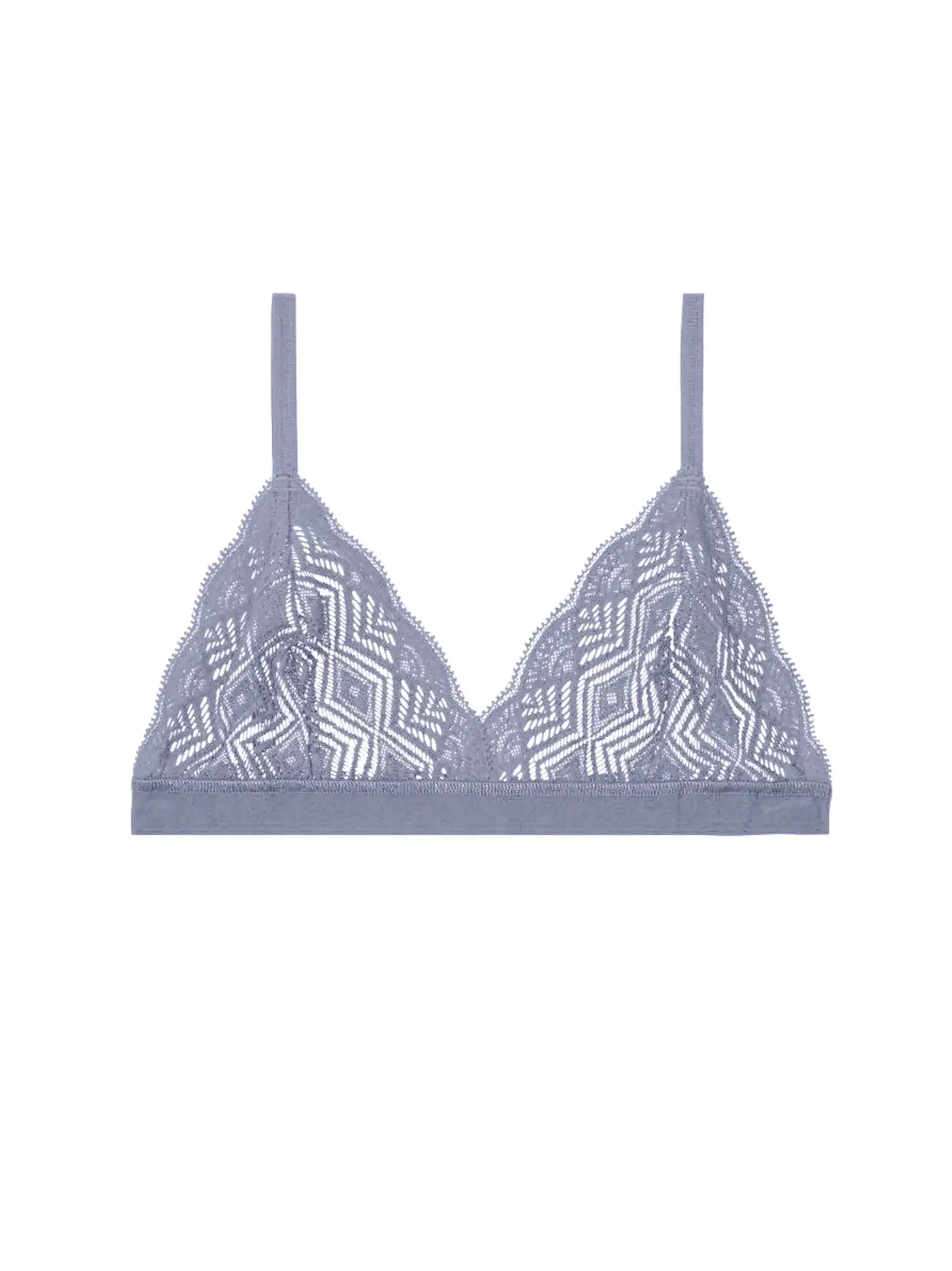 Sujetador de encaje azul suave Dawa de Olly lingerie Ecometas 02