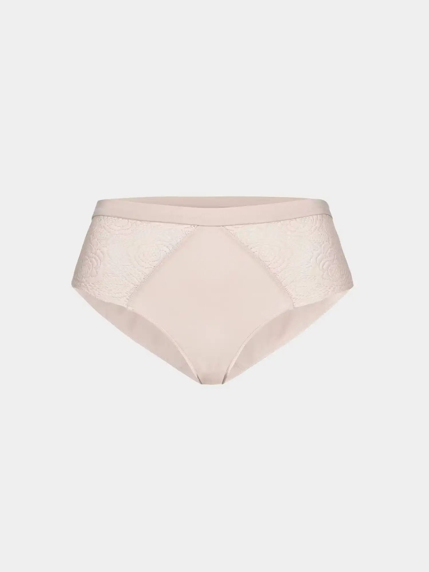 Bragas encaje y algodon organico capuccino Annemarie de Erlich Textil Ecometas 04