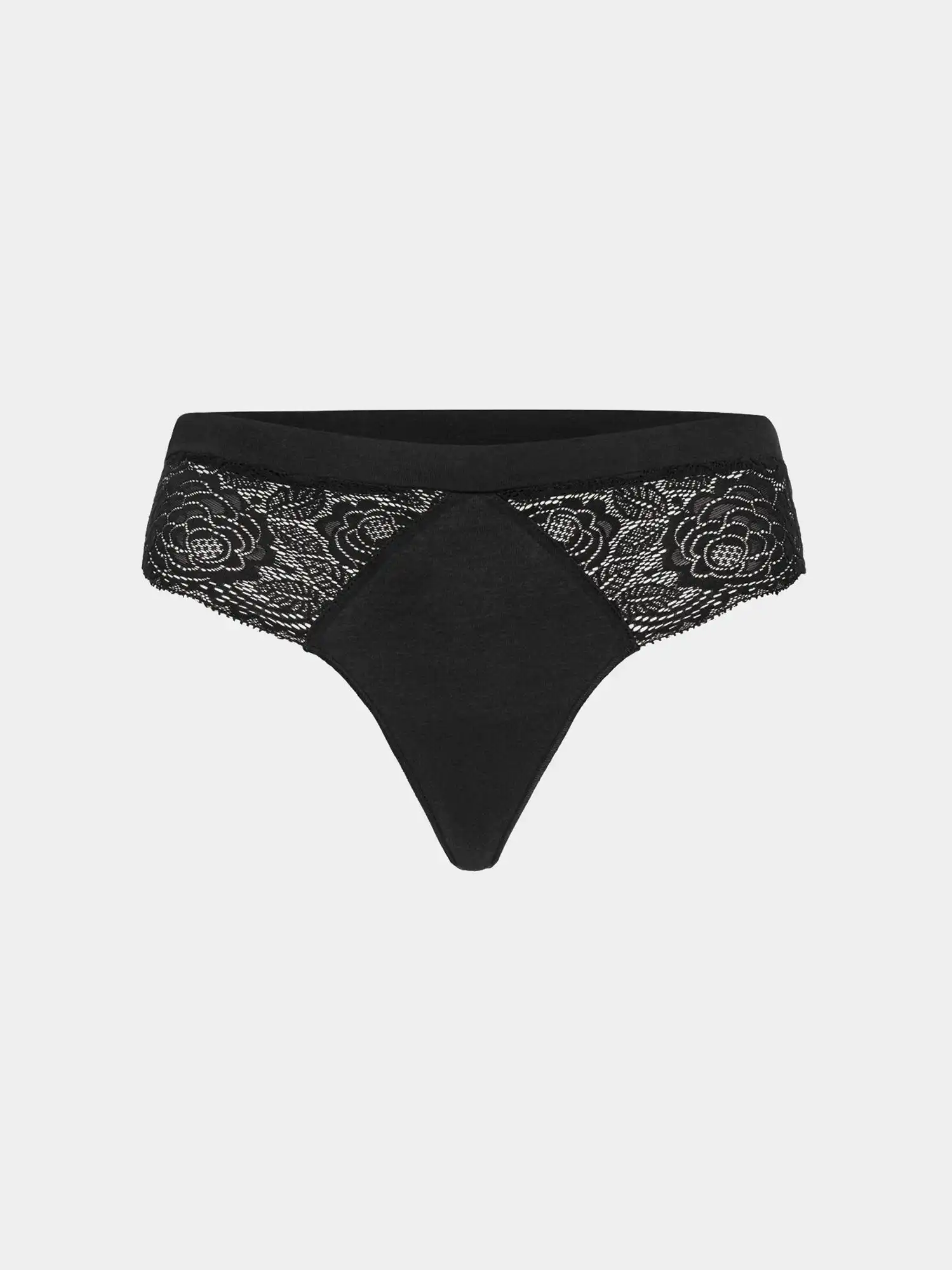 Tanga encaje negro Gertrud de Erlich Textil Ecometas 05