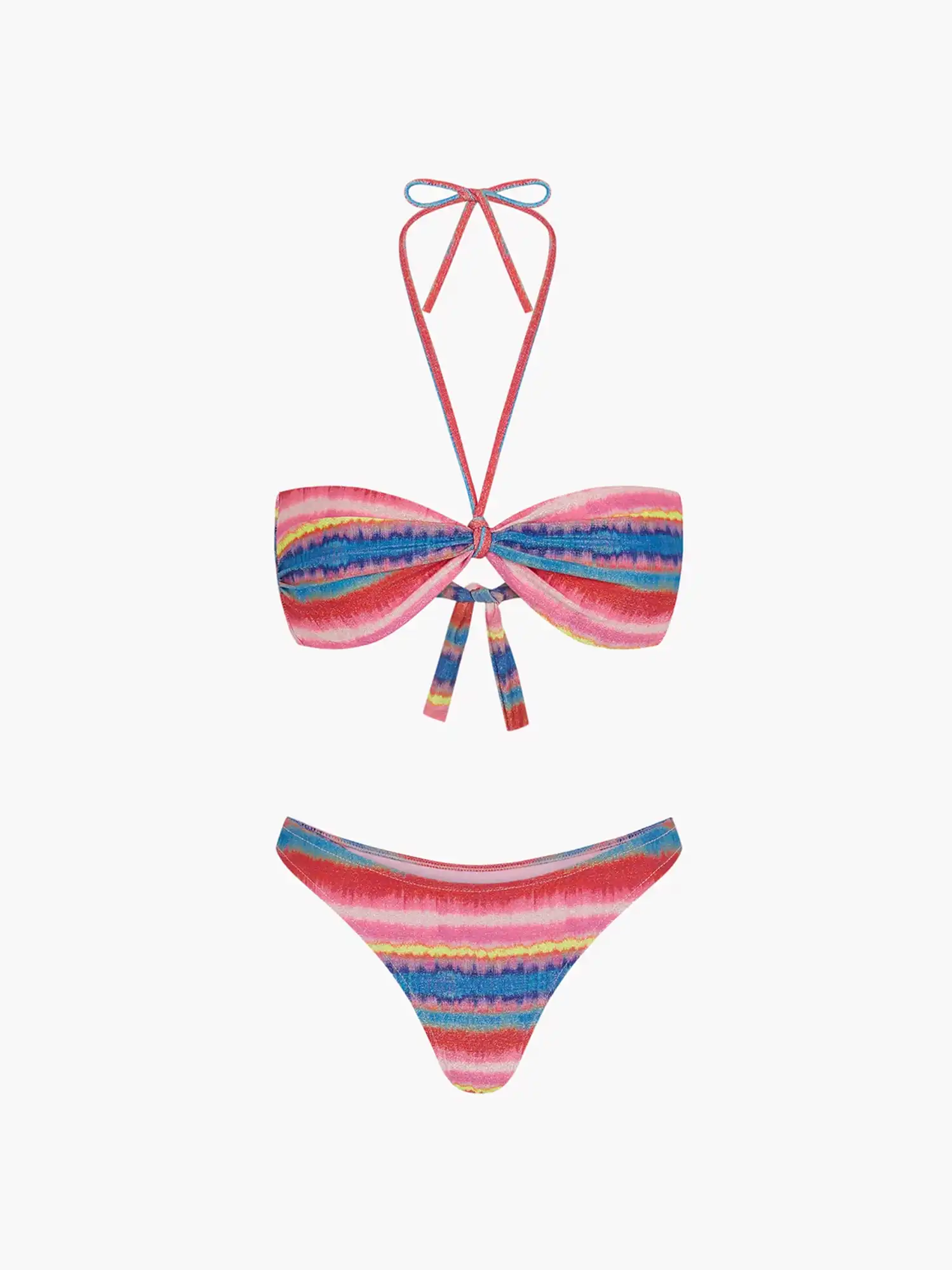 Bikini bandeau y tanga Maca Samba de Circu 02