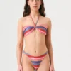 Bikini bandeau y tanga Maca Samba de Circu 06