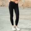 Mallas deportivas de algodon negras de Clotsy Brand_03