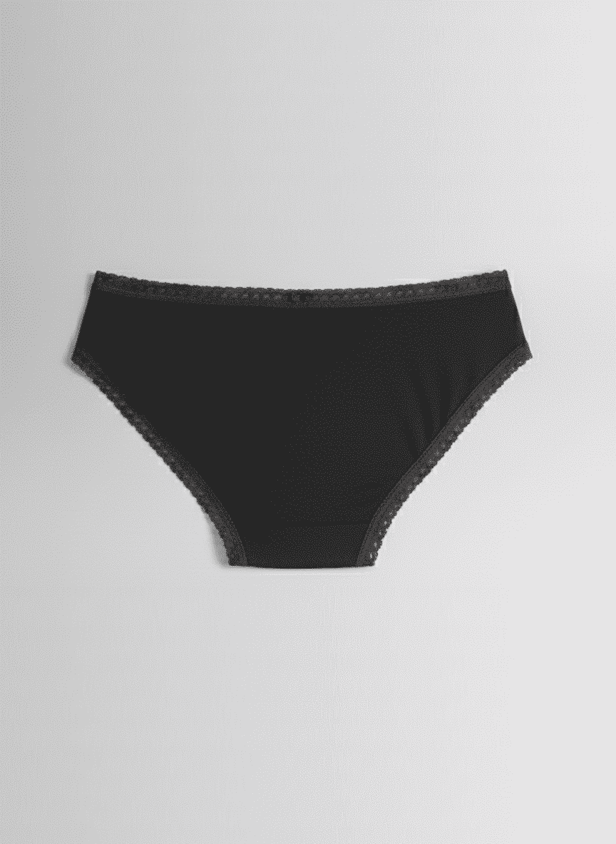 Bragas menstruales con abertura lateral algodón orgánico, de Anaé (Flujo Abundante) 02