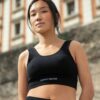 Top deportivo negro de algodón, de Clotsy Brand 01