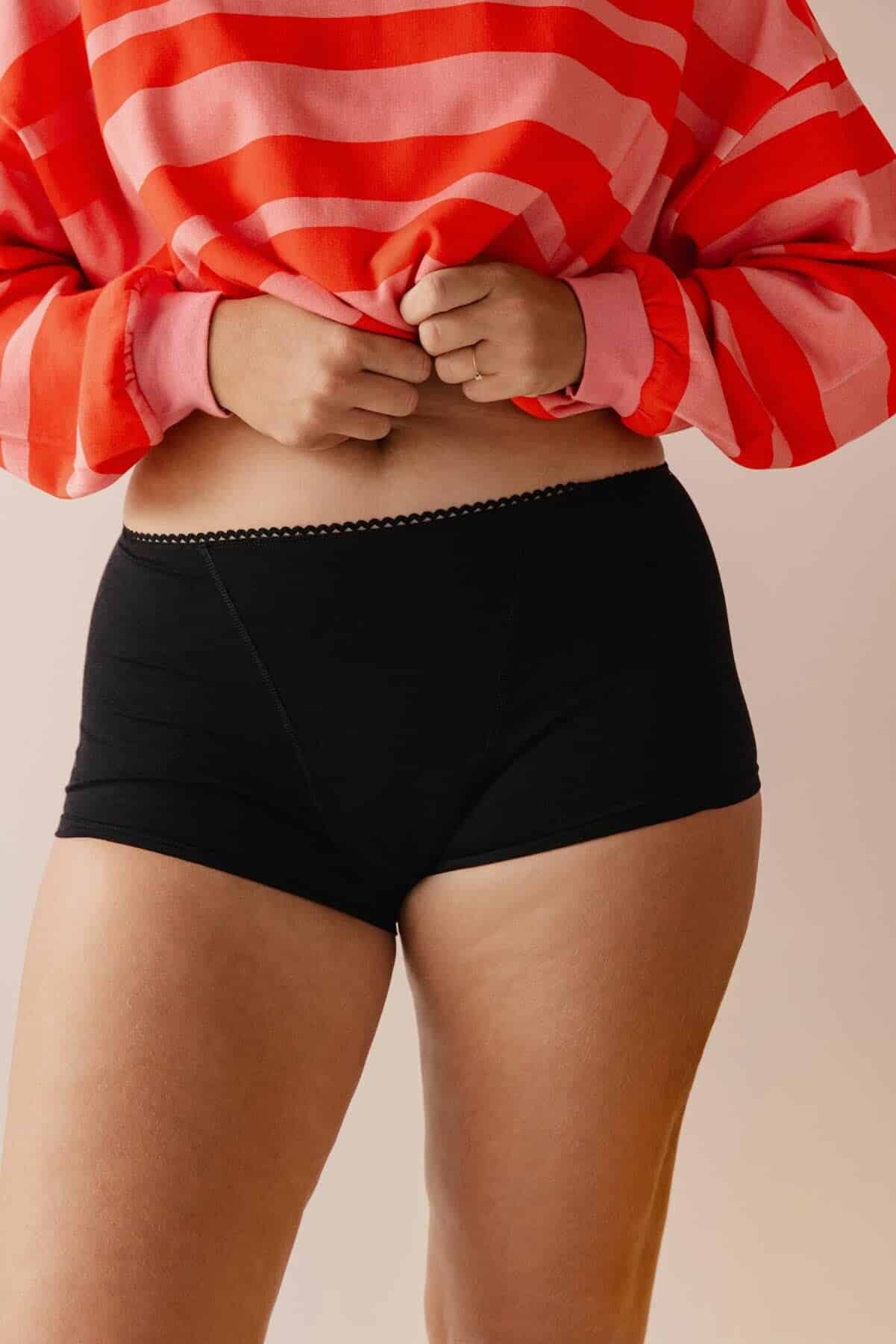 Short menstrual noche, de algodón orgánico, de We Are Jolies