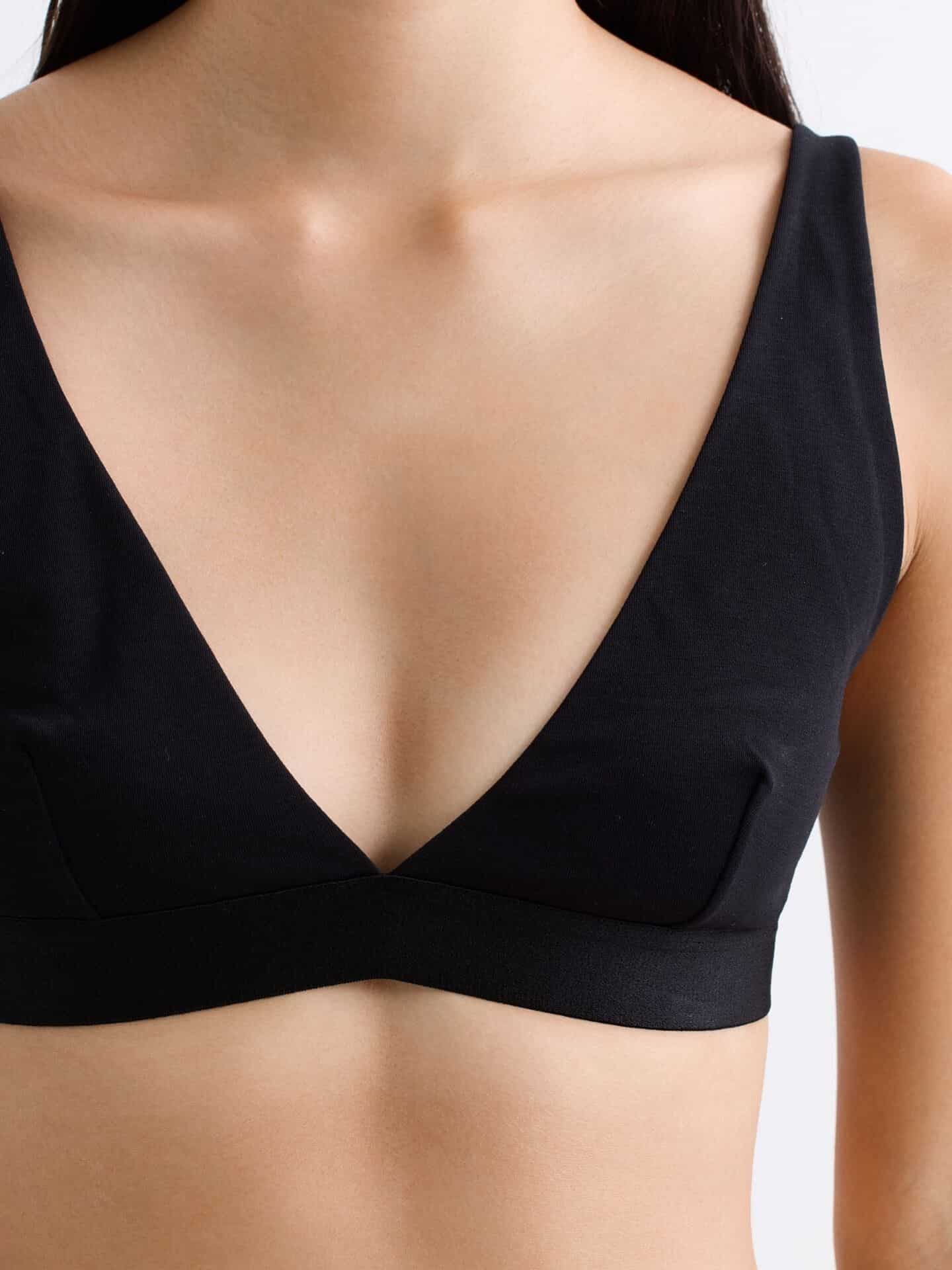 Sujetador escote profundo de algodón orgánico, de Erlich Textil 06
