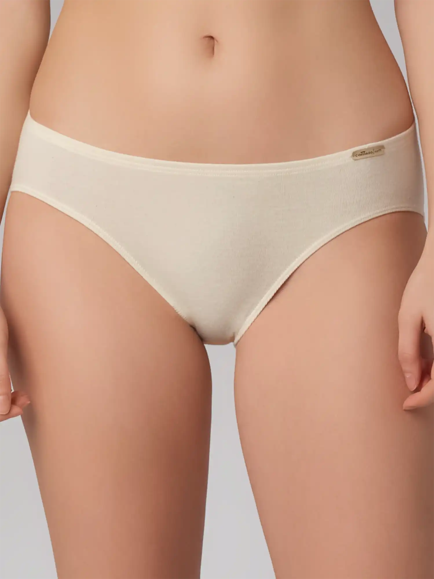 Bragas 100% algodón orgánico de corte bajo crudo, de Comazo 01