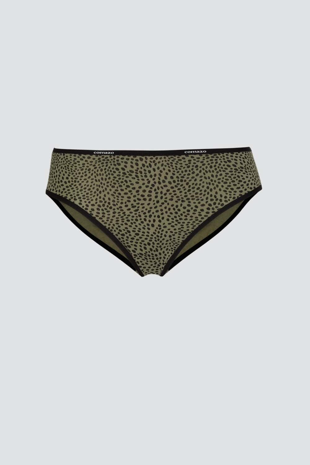 Bragas algodón orgánico verde oliva, de Comazo 04