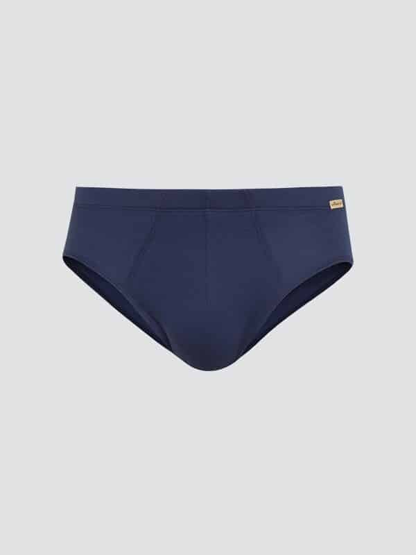 Calzoncillo algodón orgánico azul marino, de Comazo 06