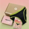 Caja primera menstruacion copa y braga menstrual 01 Ecometas