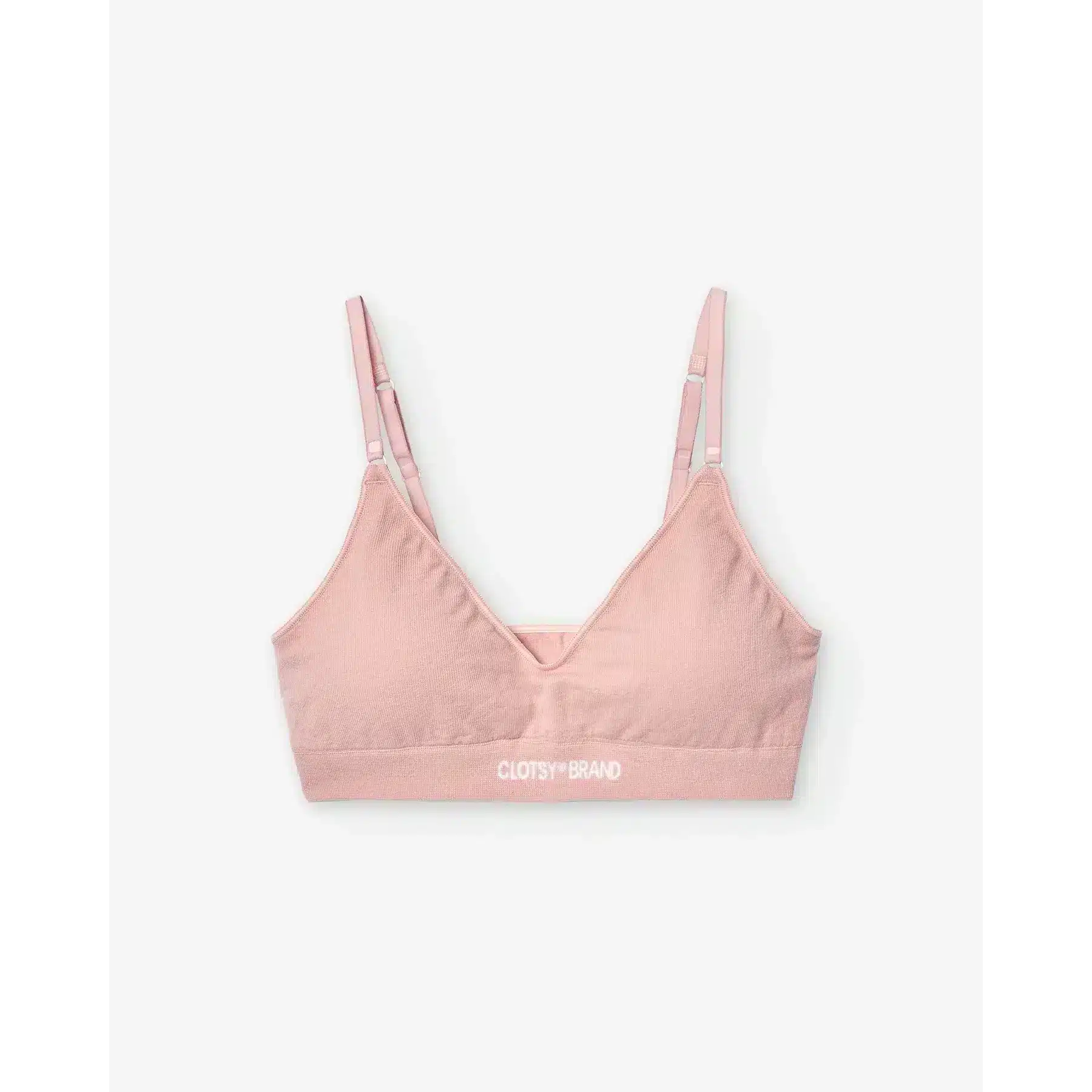 Bralette rosa de algodón orgánico, de Clotsy Brand 08