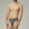 Calzoncillos algodón orgánico gris antracita, de Comazo 01
