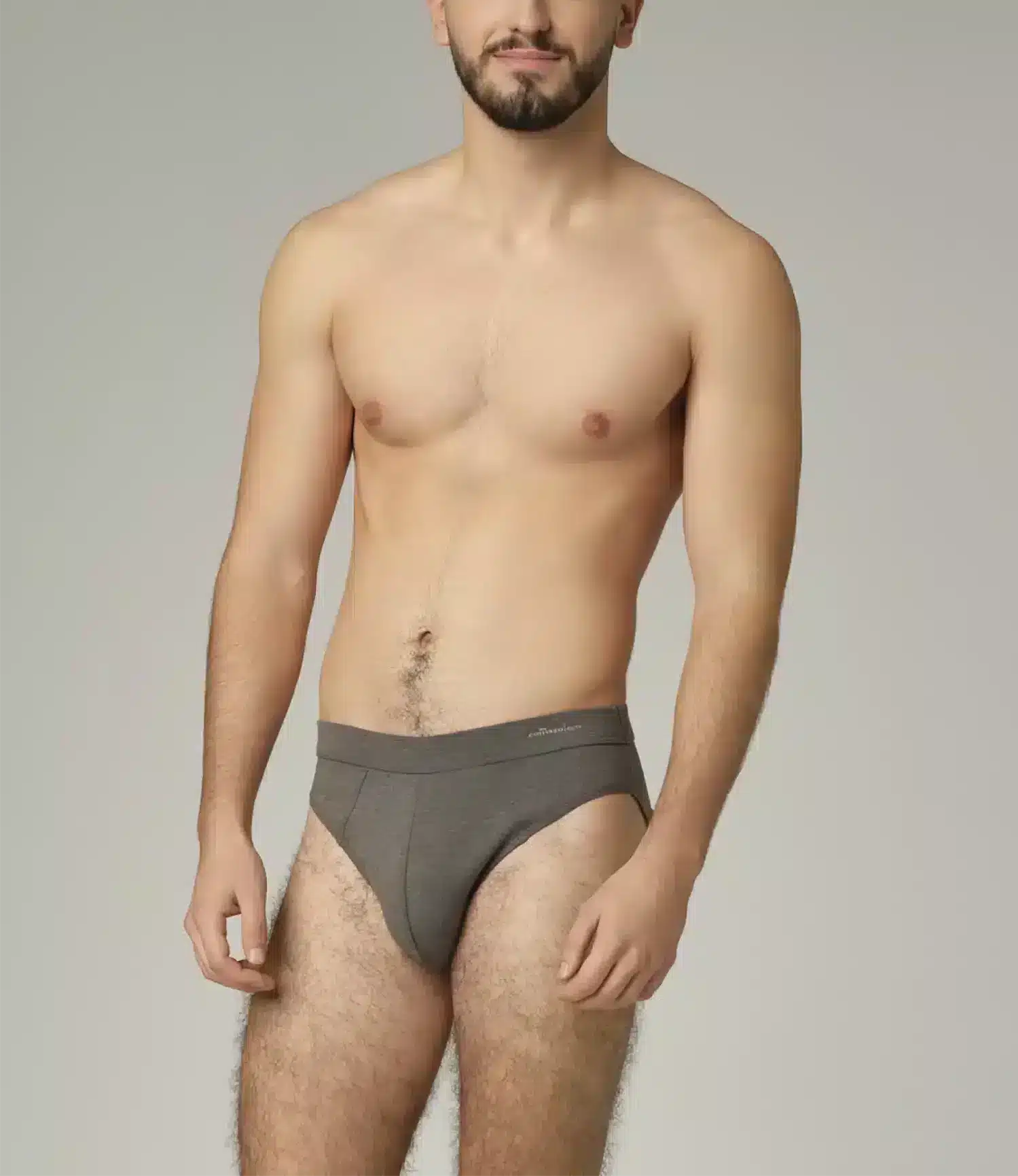 Calzoncillos algodón orgánico gris antracita, de Comazo 01