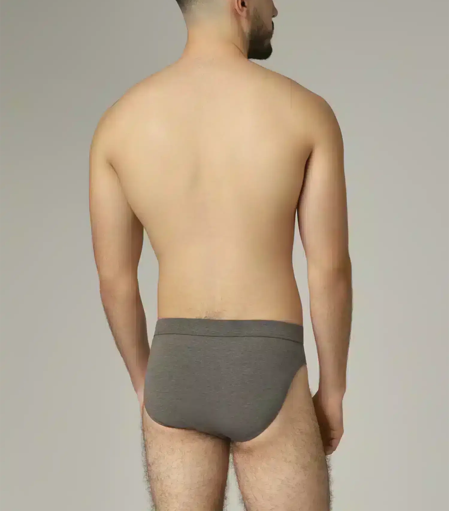 Calzoncillos algodón orgánico gris antracita, de Comazo 02