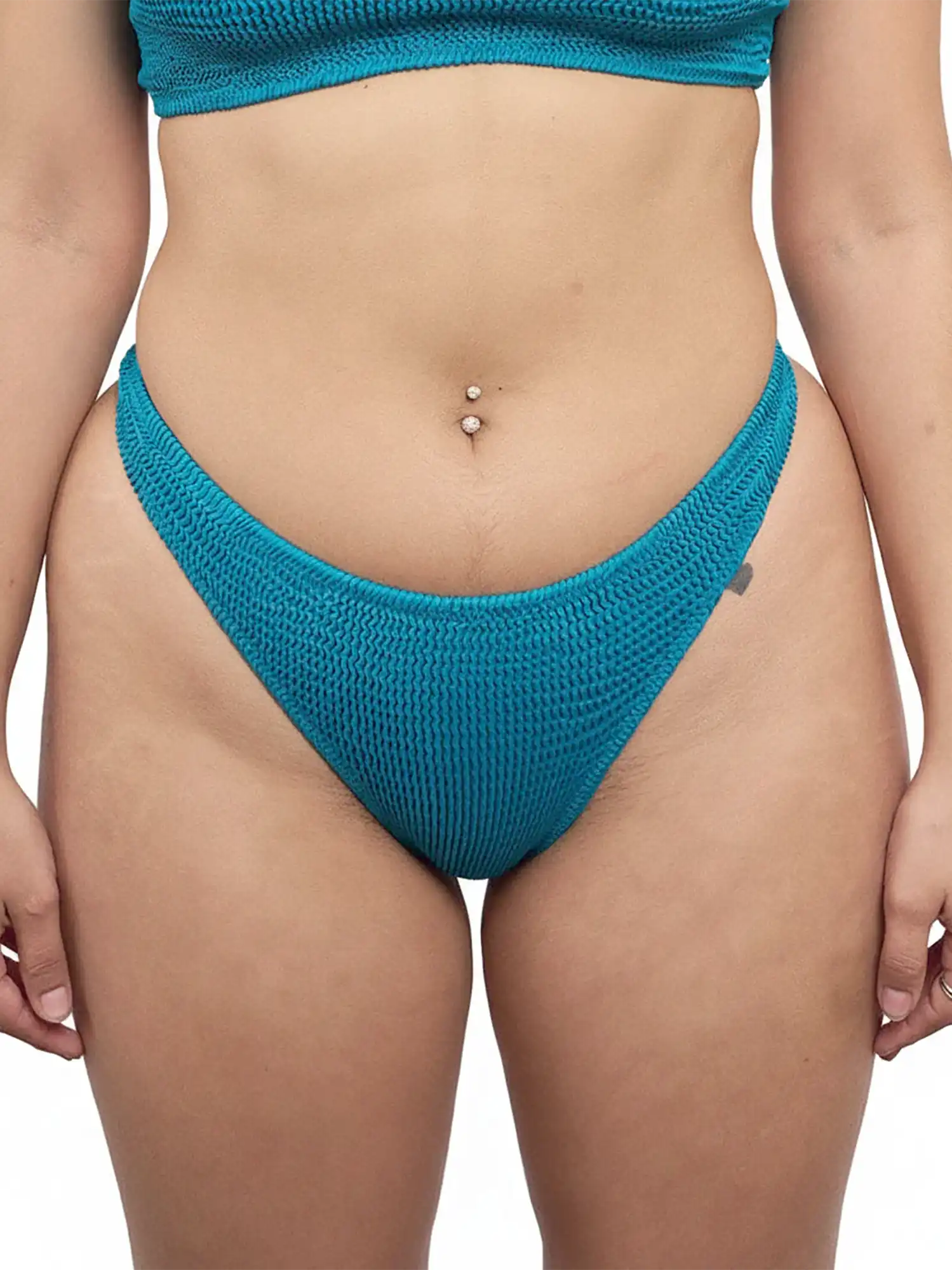 Bikini braga brasileña azul teal Calamoon 01