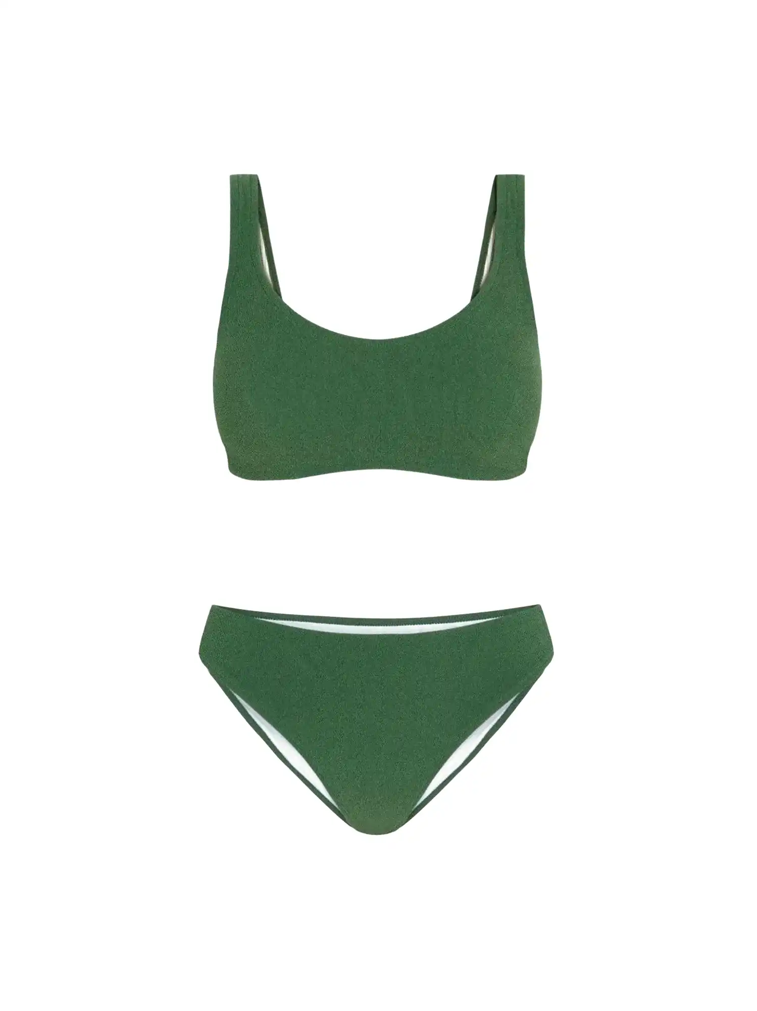 Bikini verde braga clásica Mani Palm, de Circu 02