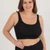 Crop top bikini negro de Calamoon 03