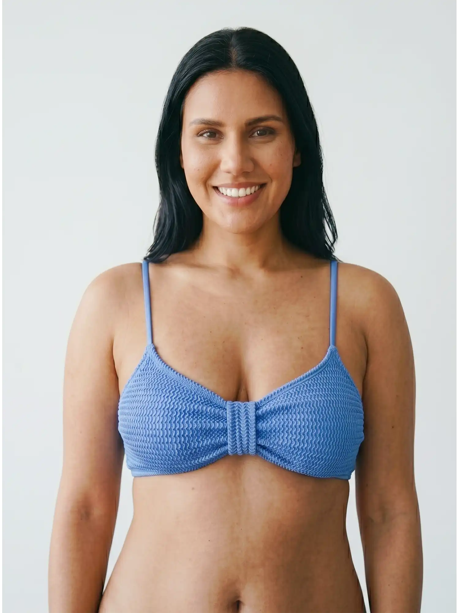 Top bikini azul persian ona lazada de Calamoon parte de arriba 01
