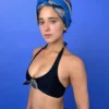 Bikini Antonella Negro de Ai! Culotte, top halter y braga alta 02