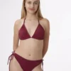 Bikini menstrual Bimba burdeos de Anaissa — 2 piezas 01