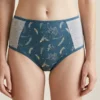 Braga alta azul gris estampada de Lilah 01