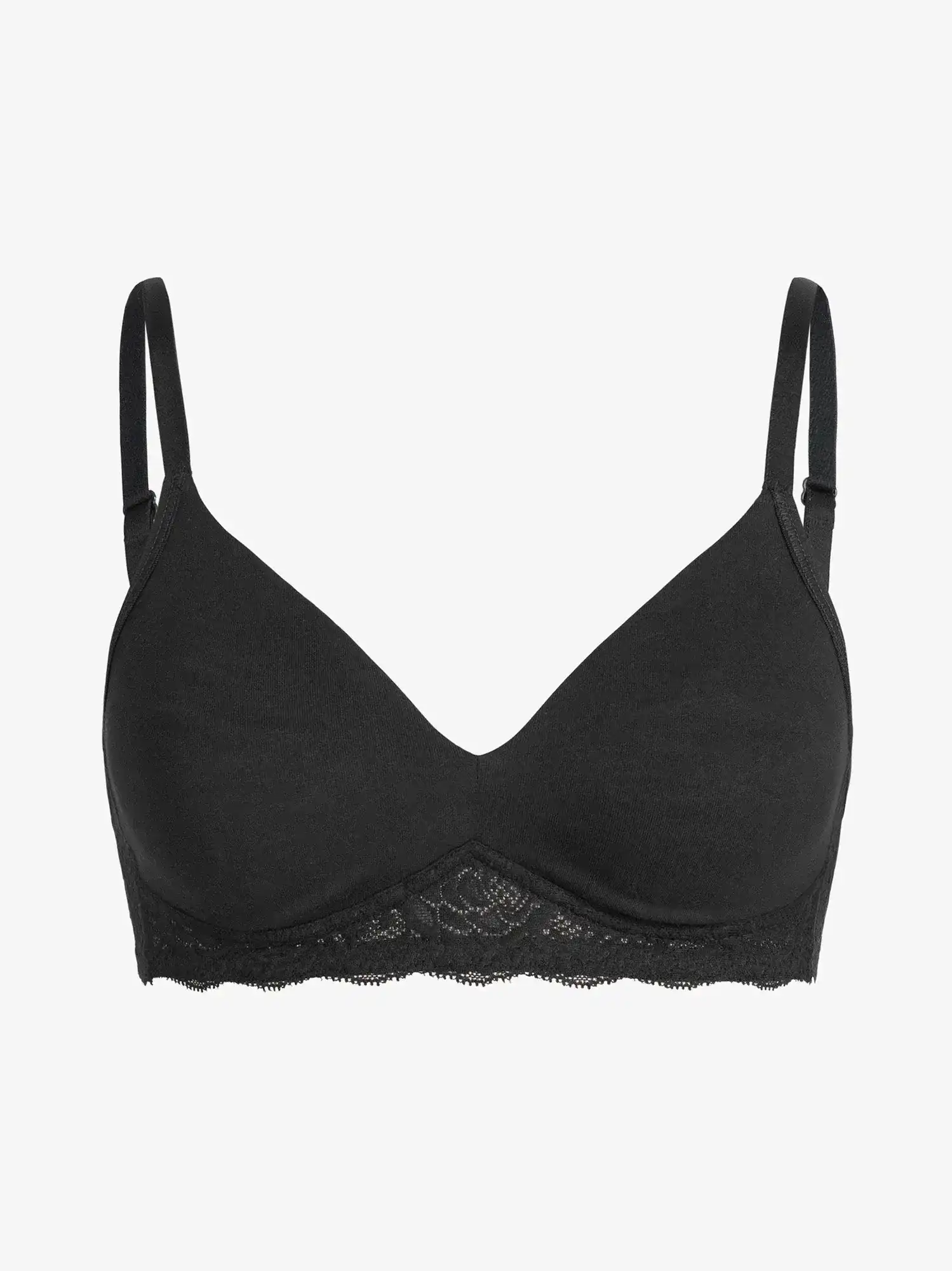 Sujetador con encaje negro Elisabeth, de Erlich Textil 08