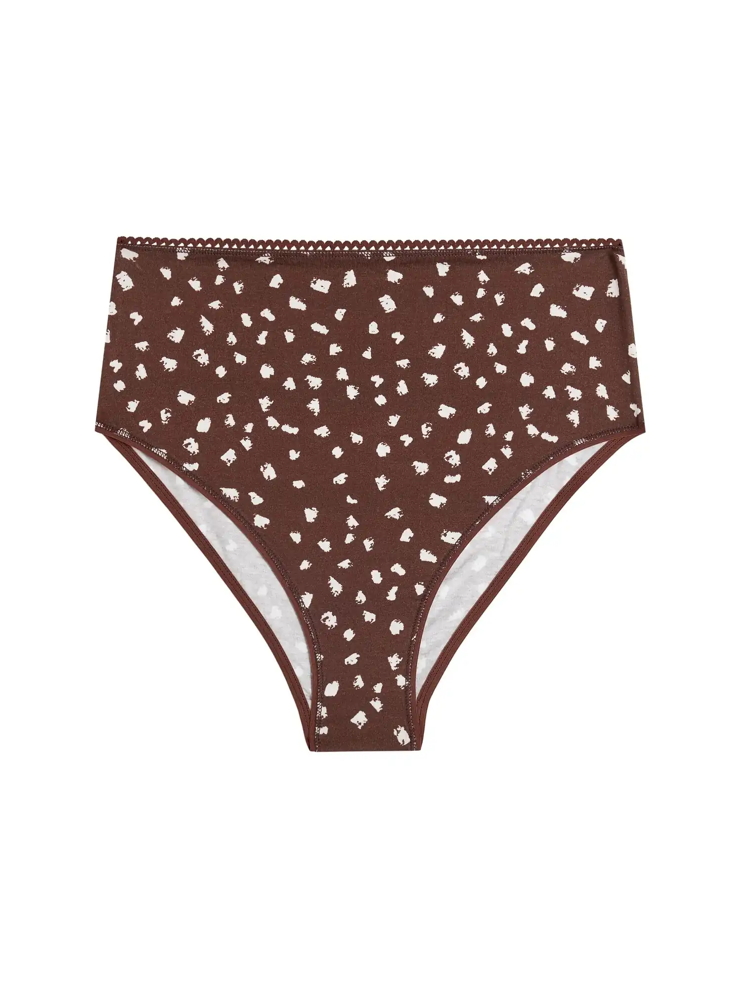 Bragas altas de algodón orgánico con estampado Bambi marrón, de We Are Jolies 02