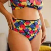 Bragas altas de algodón orgánico con estampado malva, de We Are Jolies 01