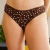 Bragas de algodón orgánico con estampado Bambi marrón, de We Are Jolies