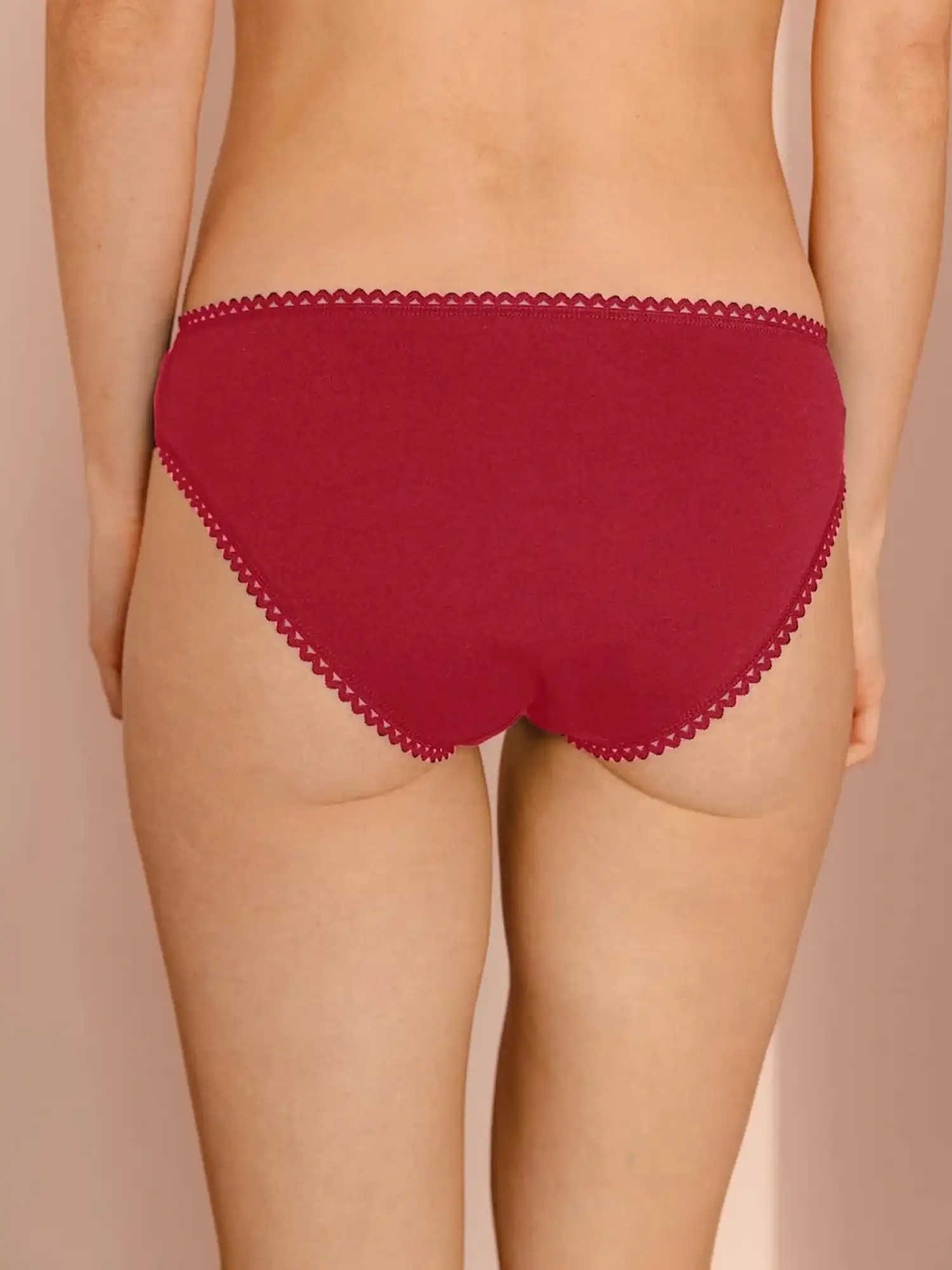 Bragas de algodón orgánico granate, de We Are Jolies 02