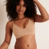 Sujetador algodón orgánico beige, de We Are Jolies 01